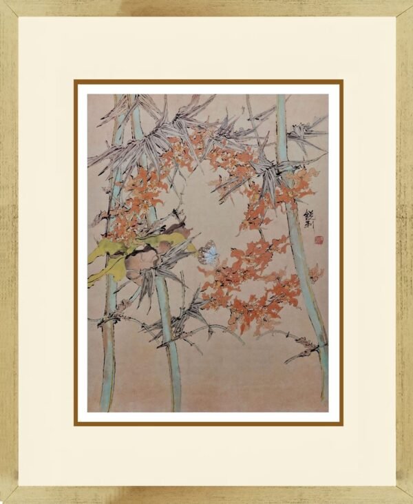Local Artist Prints | DA JL201 Spring Bamboo Flowers
